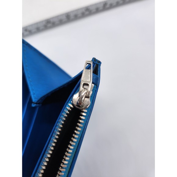 BALENCIAGA BLUE WALLET 471BALXCI - Picture 8 of 15